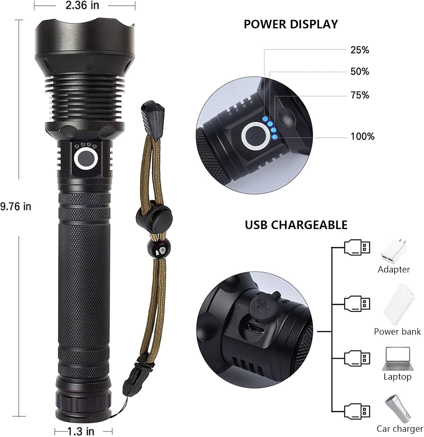Ultra-Bright Adventure Flashlight